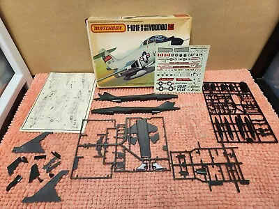 VTG Matchbox F-101F/CF-101B/RF-101B VooDoo I-72 Model Kit US Air Force Jet 1980 • $34.99