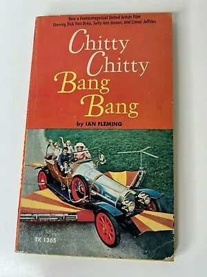 $6.99 • Buy Vintage 1969 Chitty Chitty Bang Bang Paperback By Ian Fleming Scholastic 