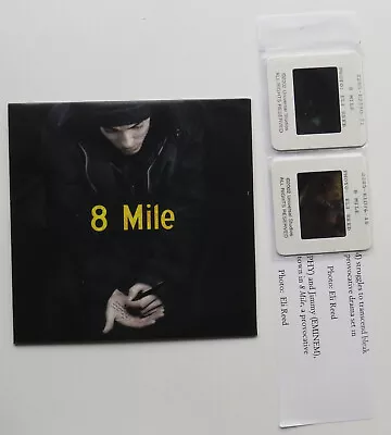 CD-ROM + 2 Color Slide 8 MILE Brittany Murphy EMINEM Rap Movie Digital PRESS KIT • $45