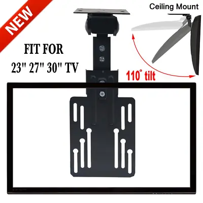 TV Ceiling Mount Folding Flip Swivel Mount Bracket For LCD LED Monitor Flat Pane • $28.99