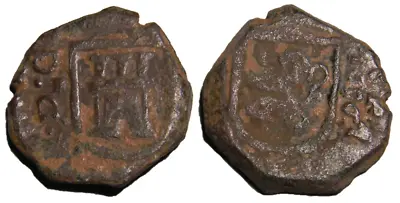 Spain 1606 8 Maravedis - Felipe III Coin KM# 9  (0819)  • $19.95