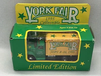 Matchbox 1995 York Fair Pa Box Truck Limited Edition • $10.99