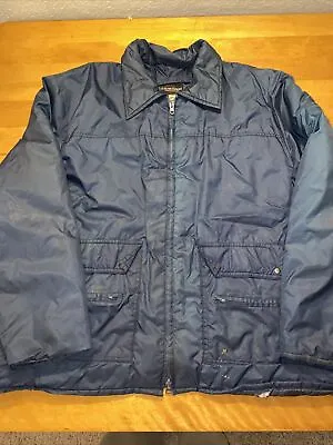 Vintage Men’s Full Zip Jacket The King Size Brand Made In USA Size 3XL • $29.90