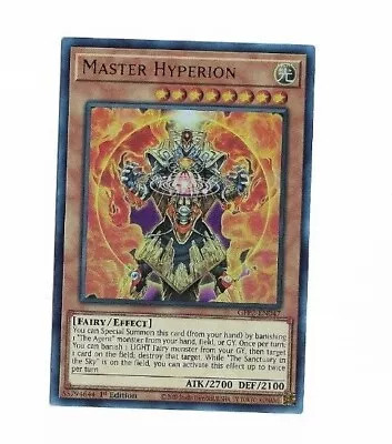 Yugioh Yu-Gi-Oh! Master Hyperion GFP2-EN047 1st Edition UR NM • $1.25