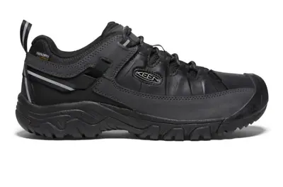 KEEN Men's Targhee III Waterproof Hiking Shoe Triple Black (Select Size) • $123.96