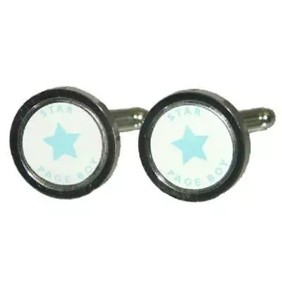 Star Page Boy Cufflinks Wedding Cruise Party Formal Present GIFT BAG • £7.89