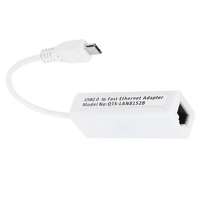 Network Card Adapter Micro USB To RJ45 Ethernet Port For 1  • $7.05