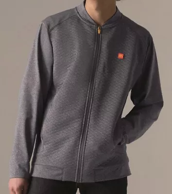 McDonald’s Apparel Collection LightWeight Performance Jacket-Grey-New-large Size • $59.99