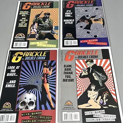 The Grackle Crime Fiction Comic Books Set FULL RUN 1-4 Acclaim Mature Audiences • $18.95