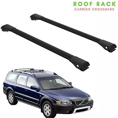 Fits Volvo XC70 2000-2006 Roof Rack Cross Bars Car Lugagge Bar Black • $129.99