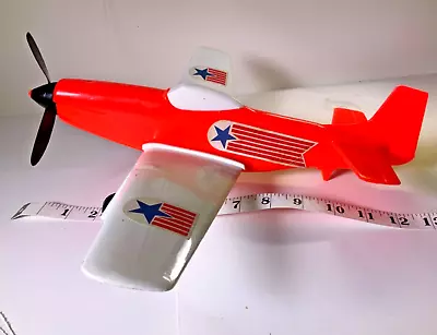 P51 Mustang WW2 Fighter Plane  Vintage Gay Toys  Vintage Plastic USA   1980s 951 • $19.99