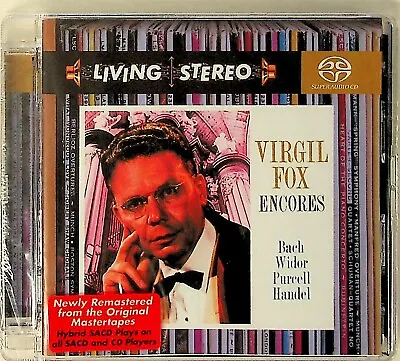 Virgil Fox- Organ Encores 1958 Bach/Widor/Purcell/Handel Works SACD NEW* 2006 • £19.99