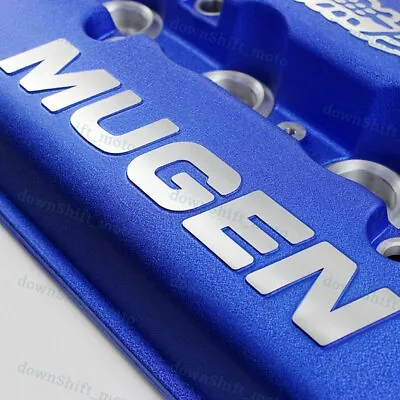 MUGEN Style Engine Valve Cover Blue For Honda Civic B16 B17 B18 VTEC B18C DOHC • $114.64