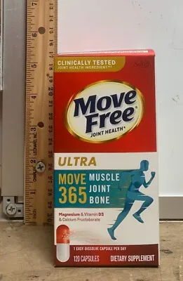 Move Free - Joint Health Ultra Move 365 - 120 Capsules - Exp 7/2024 • $24.99