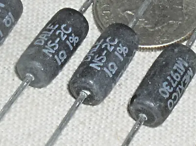 4 New Dale Ns-2c-1 Non-inductive Ns Wirewound Power Resistor 1 Ohm 2.5w 1% Usa • $1.49