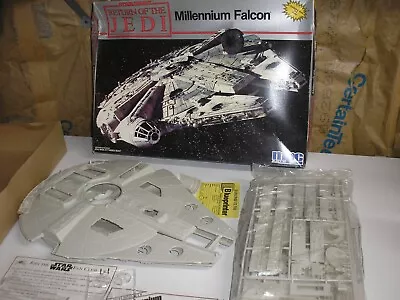 LG Vintage SEALED BAG MPC ERTL Star Wars Return Of The JEDI Millennium Falcon • $69.99