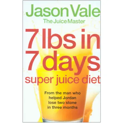 7lbs In 7 Days The Juice Master Diet By Jason Vale Brand Paperback New • £5.95