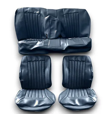 Seat Covers For Mercedes Benz W126 Se Sel 2.Serie 1985-1991 Saloon Blue • $934.35