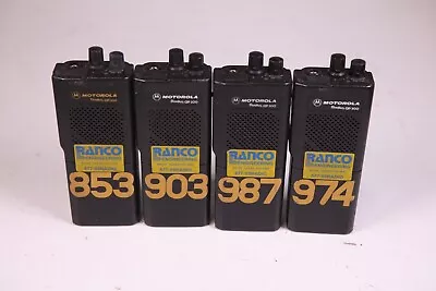 Lot Of 4 Motorola GP300 Two Way Radio No Batteries • $75.99