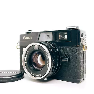 【EXC+++++】 Canon Canonet QL17 GIII Black G3 Rangefinder 35mm Film Camera... • $327.80