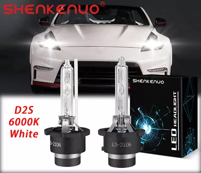 For Nissan 370Z 350Z 2X D2S 6000K Front HID Xenon High/Low Beam Headlight Bulbs • $21.46