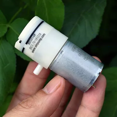 $3.95 • Buy DC 3V 3.7V 5V 6V Small Mini 370 Motor Vacuum Pump Negative Pressure Suction Pump