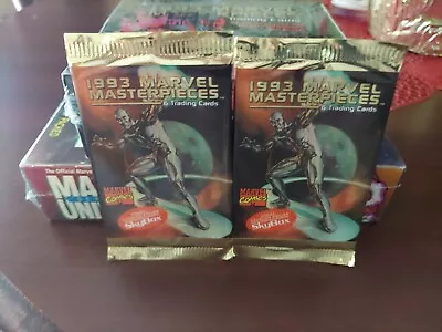 1993 Skybox Marvel Masterpieces Factory Sealed Trading Card Pack • $8.99