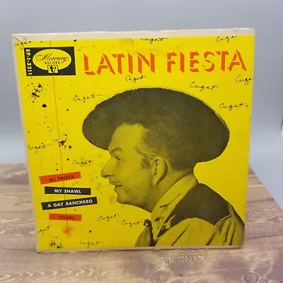 Xavier Cugat: Latin Fiesta MERCURY  (EP) 45 & Cardboard Cover • $5.39