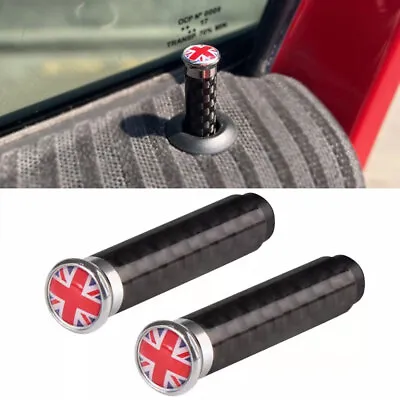 2/4 X Car Interior Carbon Lock Modified Door Pin For Mini Cooper R55 R56 R60 F55 • $9.39