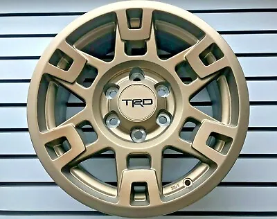 4Runner FJ Cruiser Tacoma TRD 17  Bronze Wheel & Center Cap Genuine OEM OE • $275