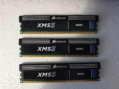 CORSAIR XMS3 GAMING MEMORY-DDR3 8GB (3 X 8GB) 1333MHz • £10