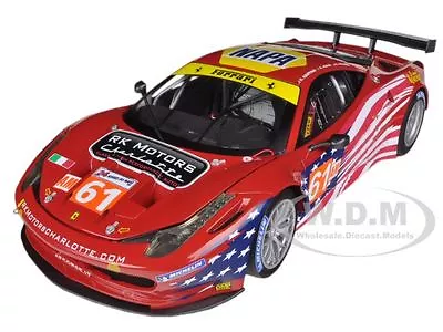 Elite Ferrari 458 Italia Gt2 #61 Lm 2012 Af Corse 1/18 Hot Wheels Bct78 • $109.99