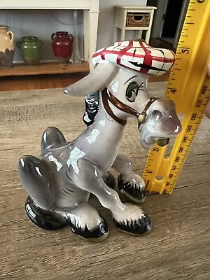 Vintage Mid Century Modern Enesco DONKEY Figure Statue • $18