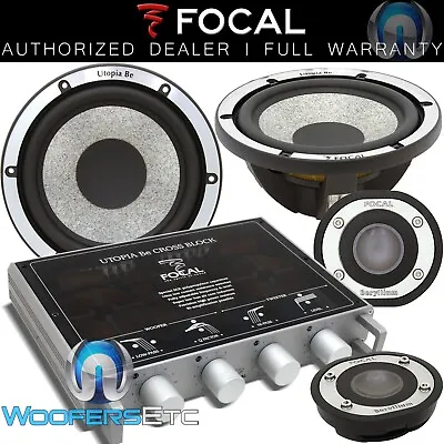 Focal Utopia 6.5   2-way Component Speakers Berrylium Tweeters + Crossblock New • $3499.99