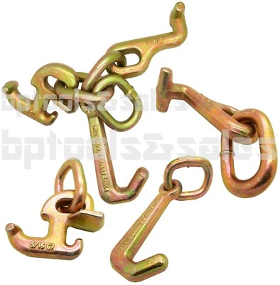 3pc  R   T   J  Hook Cluster W/ Ring Frame Back Grips & Auto Body Repair Clamp • $11.99