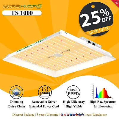 Mars Hydro TS 600 1000 2000 3000 Led Grow Light Hydroponic Indoor Veg Flower • $92.99