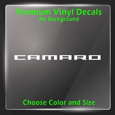 $12.97 • Buy Camaro Decal - Camaro Sticker - Chevy Camaro Letters, Lettering, SS, Z28