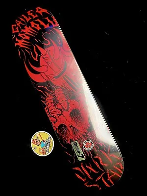 SUPER RARE Galiea Momolu RESIN-7 Red Skull Darkstar Skateboard Deck VINTAGE • $321.99