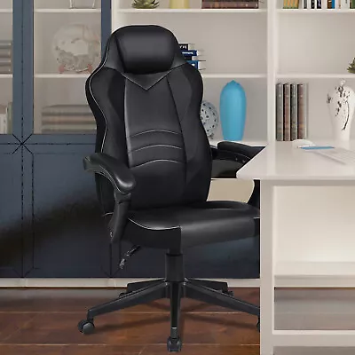 £86.99 • Buy Home Office Gaming Chair Computer Executive Chair PU Leather Ergonomic Recliner