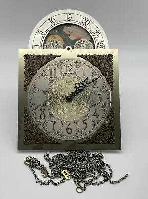 Ridgeway Urgos Clock Movement With Face & Moon Dial UW32001 B Model 102 Vintage • $49.99