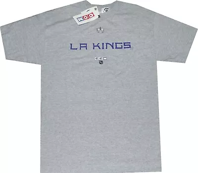 Los Angeles Kings Wordmark Logo Shirt By CCM  New Tags Clearance! $25 • $7.55