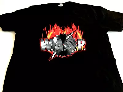 £5.99 • Buy WASP Buzz Saw T SHIRT Medium Mens New ROCK BAND
