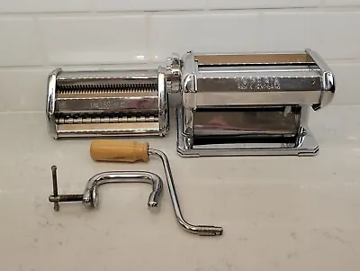 Vitantonio Tipo Lusso SP150 Pasta Noodle Maker Stainless Steel With Attachment • $17.95