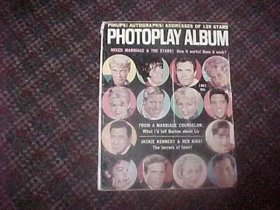 PHOTOPLAY ALBUM 1963 Robert Conrad Michael Landon Glenn Ford Sandra Dee • $9