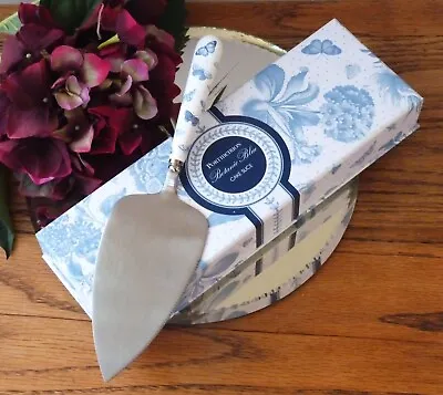 Cake Pie Slice Server PORTMEIRION Botanic Blue • £14.99