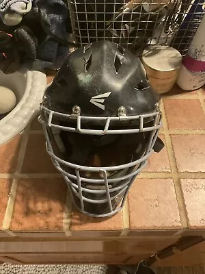 Easton Black Magic Helmet Catcher's Mask Small 6 1/8  - 7 1/4  Baseball Softball • $29.99