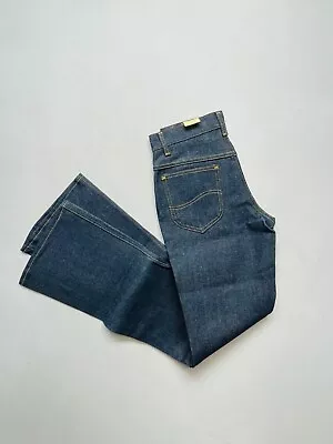 Vintage Lee Rider Denim Jeans Boot Cut Men's 28x34 USA Union Made NOS NWT • $89.99