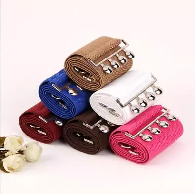 £3.99 • Buy Banned Vintage 50s Retro Nurse Rockabilly Stretch Buckle Womens Belt 3.0  Beads