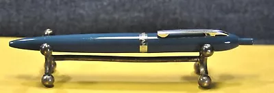 MONTBLANC -BALLOGRAF  3S  Rare Turquoise&CT  Vtg German  C.1949's  Ballpoint Pen • $93.69