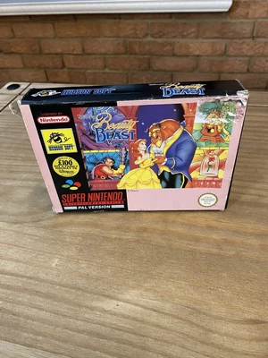 £27.50 • Buy Beauty And The Beast SNES Super Nintendo Boxed PAL